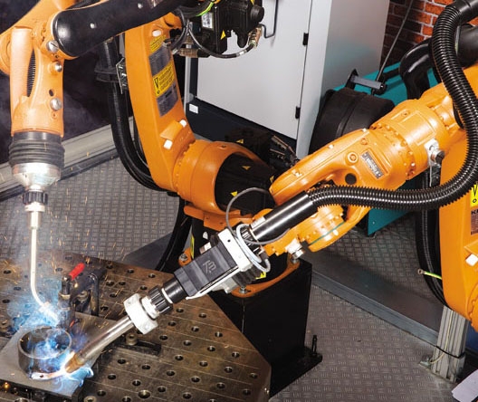 全国各地区双工位机器人焊接